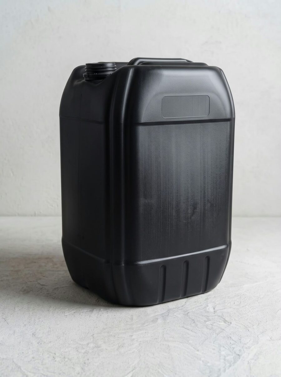 FP-20 siyah 20 litre istiflenebilir bidon