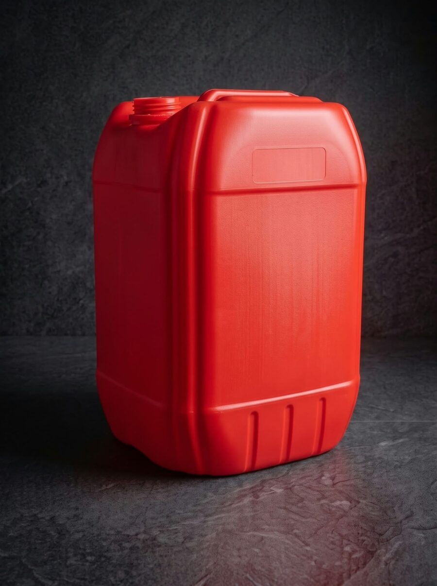 FP-20 kırmızı 20 litre istiflenebilir bidon